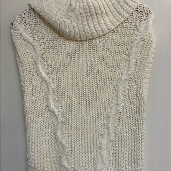 Talbots Convertible Cowl Neck Cable Top size S - Picture 2 of 8